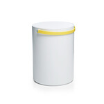 Design Letters Storage Stool Yellow handle