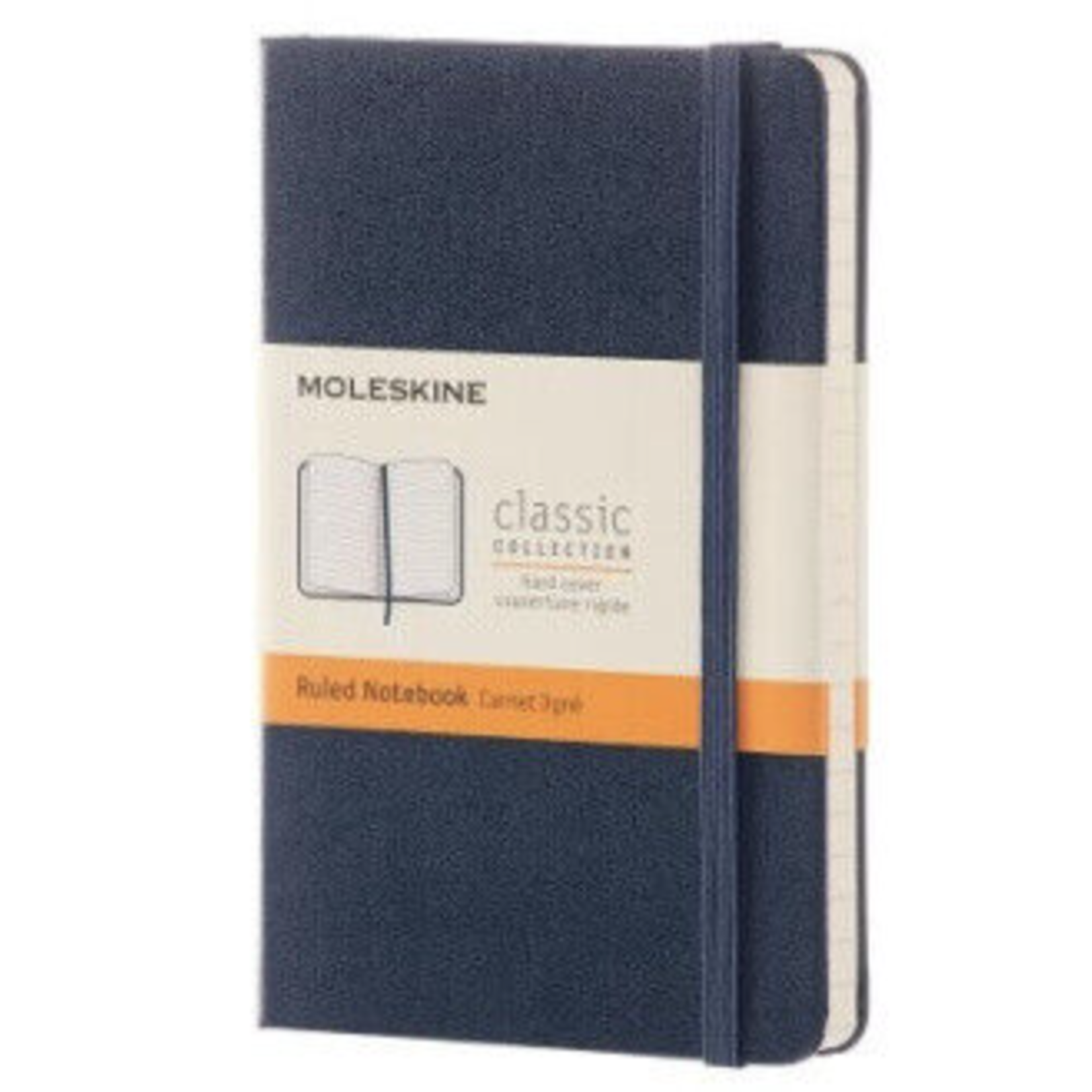 Moleskine Moleskine Classic Notebook, Pocket, Hardcover - Sapphire Blue, Ruled