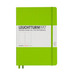 Leuchtturm A5 Hardcover Notebook, Lime, Plain