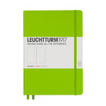 Leuchtturm Leuchtturm1917 Notebook, Medium (A5), Hardcover - Lime, Plain