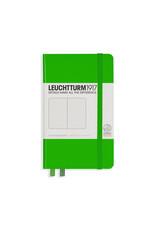 Leuchtturm Dotted Pocket Hardcover Notebook, Lime