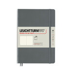 Leuchtturm Leuchtturm1917 Notebook, Medium (A5), Softcover - Anthracite, Dotted