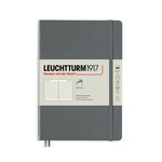 Leuchtturm A5 Softcover Notebook, Anthracite, Ruled