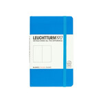 Leuchtturm Plain Pocket Hardcover Notebook, Azure