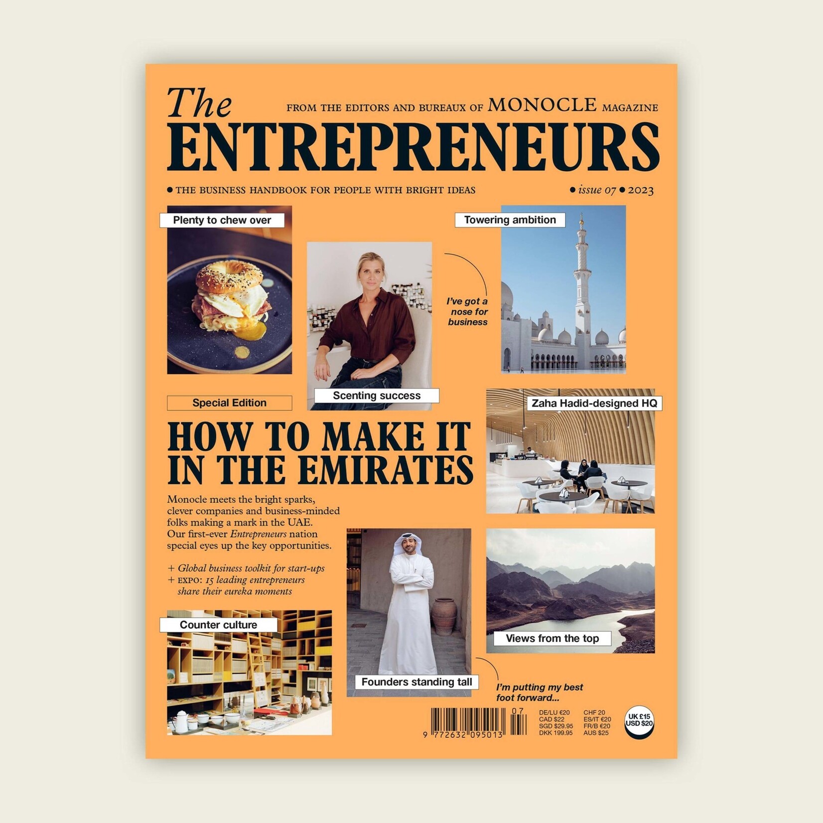 Monocle Magazine, The Entrepreneurs, Issue 7 - 2023