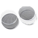 AREAWARE Areaware Glass Grid Coaster Mixed Moire