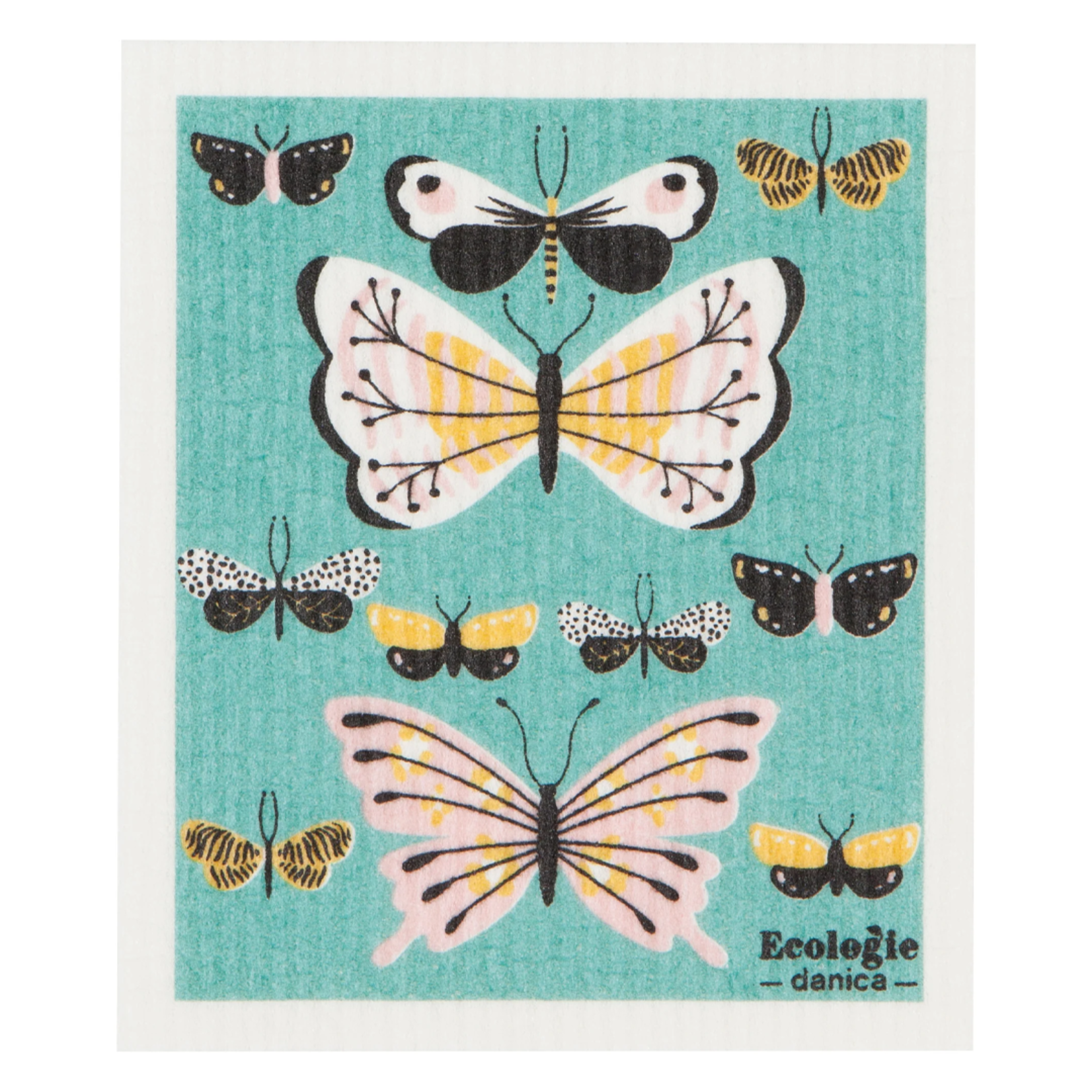 Danica Ecologie Swedish Sponge Cloth, Butterflies