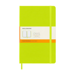 Moleskine Moleskine Classic Notebook, Large, Hardcover - Lemon Green, Plain
