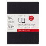 Moleskine Moleskine Subject Cahier (set of 2), Black and Brown, X-Large