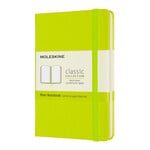 Moleskine Moleskine Classic Pocket, Plain, Hard Cover, Lemon Green