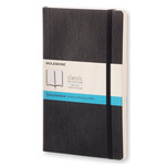 Moleskine Classic Notebook Large Dotted, Soft Cover Black