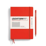 Leuchtturm Leuchtturm A5 Hardcover Notebook, Lobster, Squared
