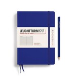 Leuchtturm Leuchtturm1917 Notebook, Medium (A5), Hardcover - Ink, Ruled