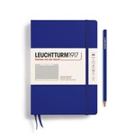 Leuchtturm Leuchtturm1917 Notebook, Medium (A5), Hardcover - Ink, Squared