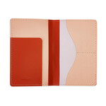 MoMA MoMA Recycled Leather Passport Holder, Pink