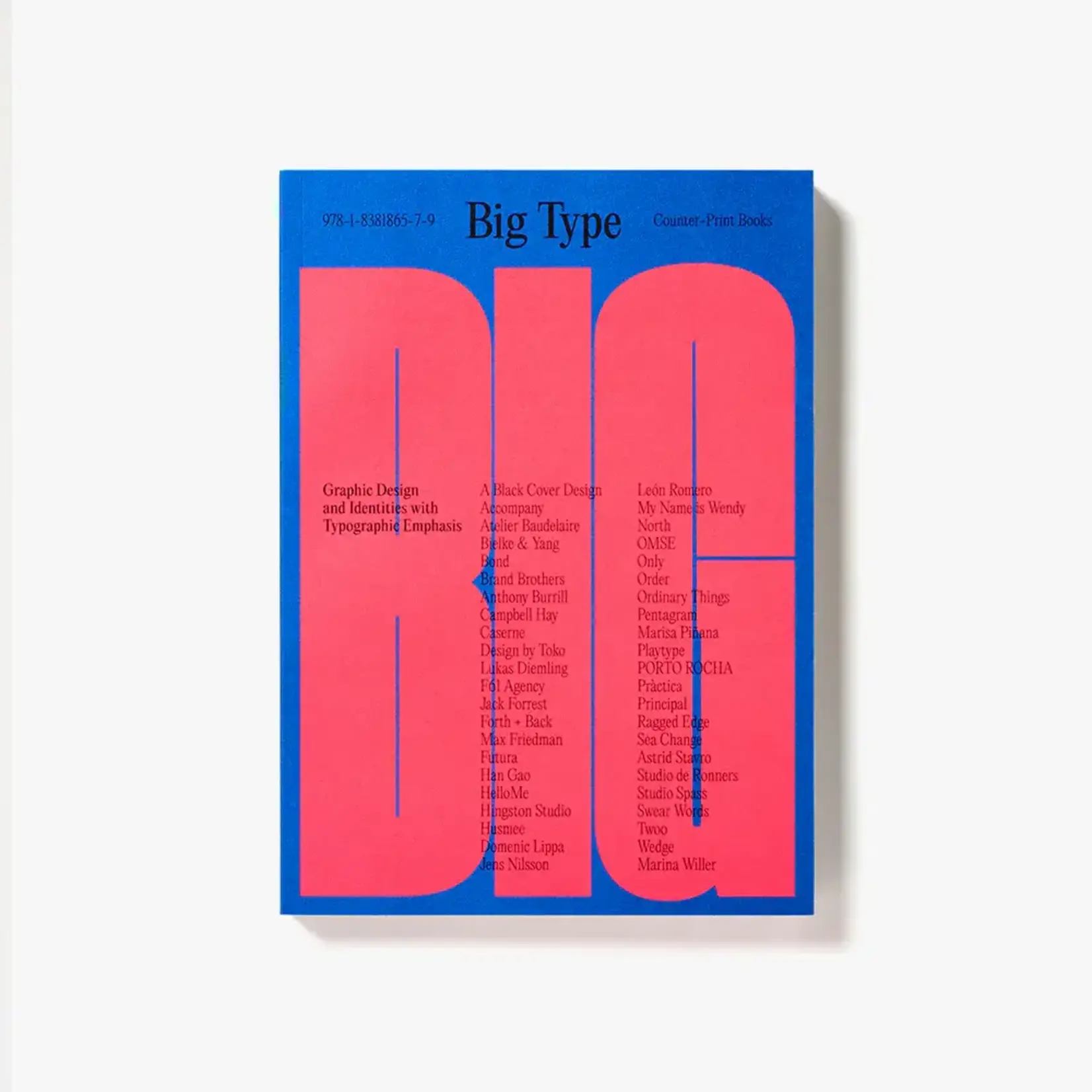 Counter-Print Big Type (Assorted Covers)