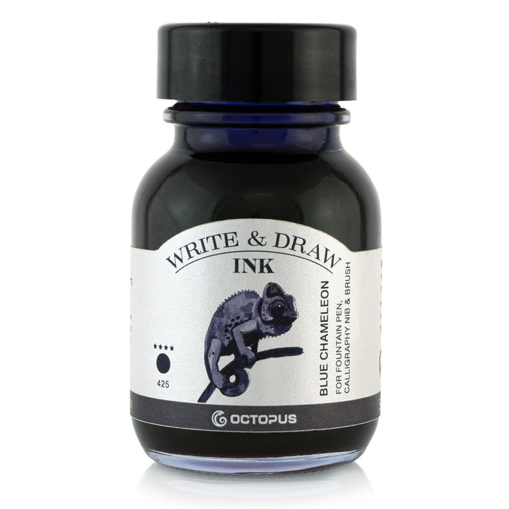 Octopus Octopus Fluids - Write & Draw Ink 50mL - Blue Chameleon