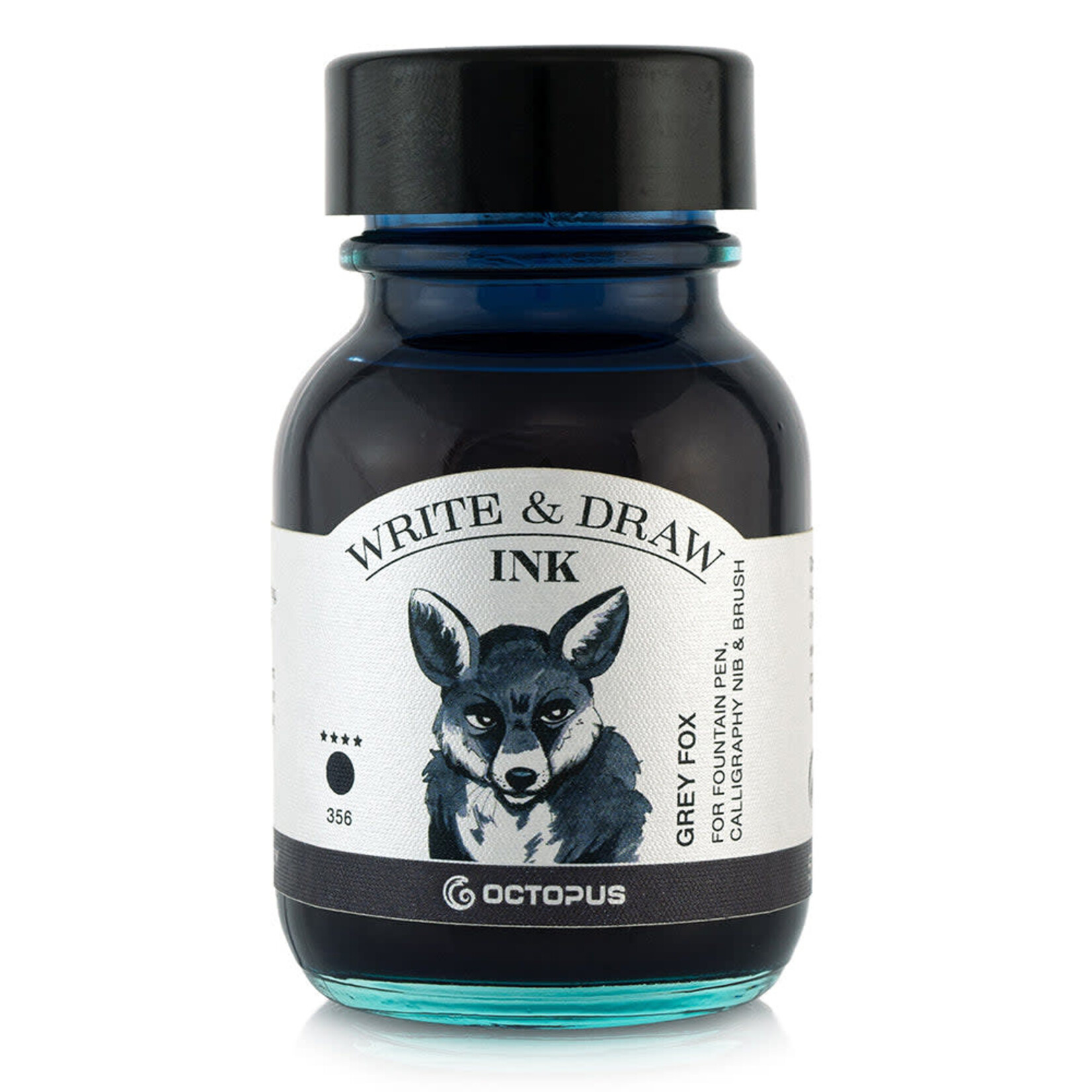 Octopus Octopus Fluids - Write & Draw Ink 50mL - Grey Fox