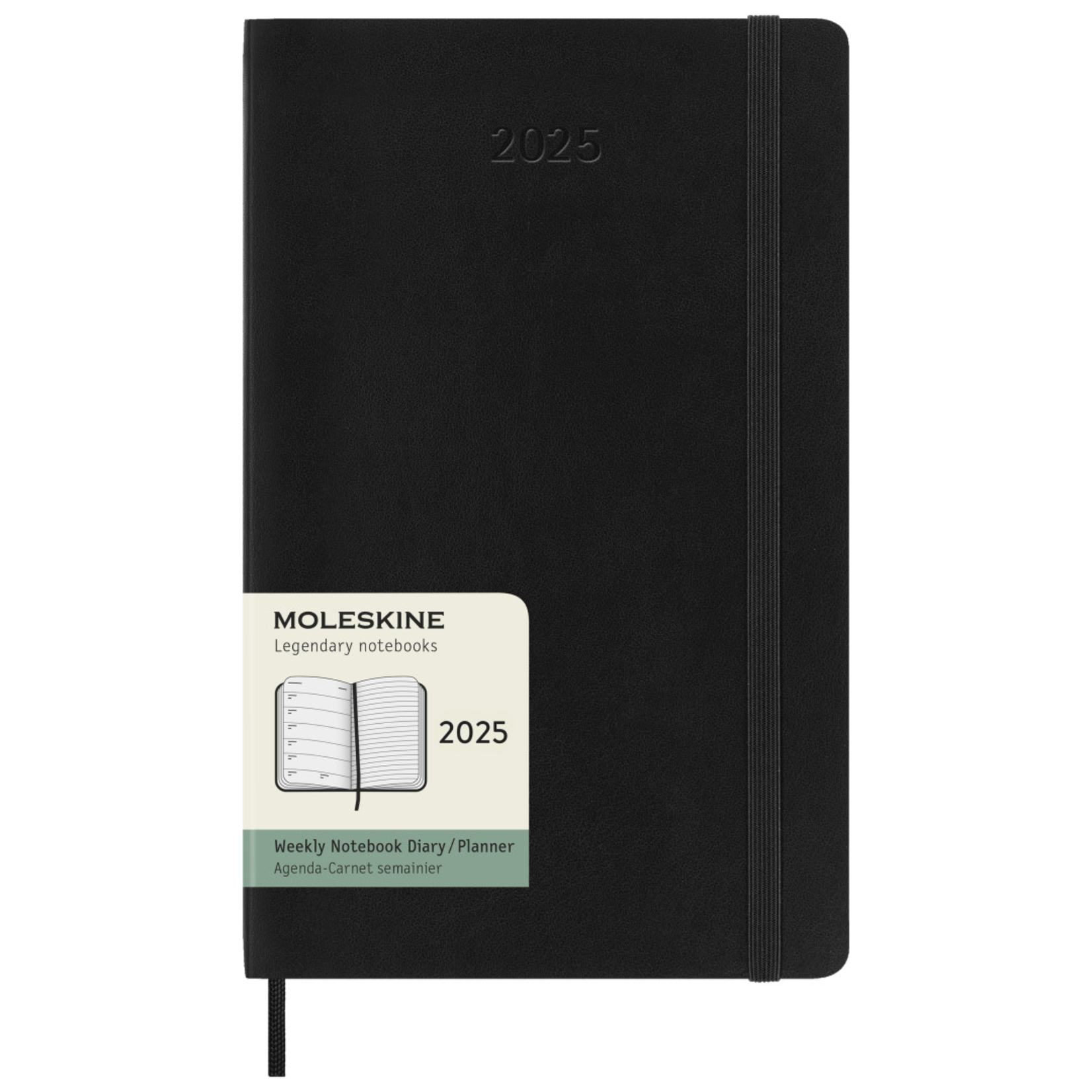 Moleskine Moleskine 12 Month Weekly Notebook - Large, Black