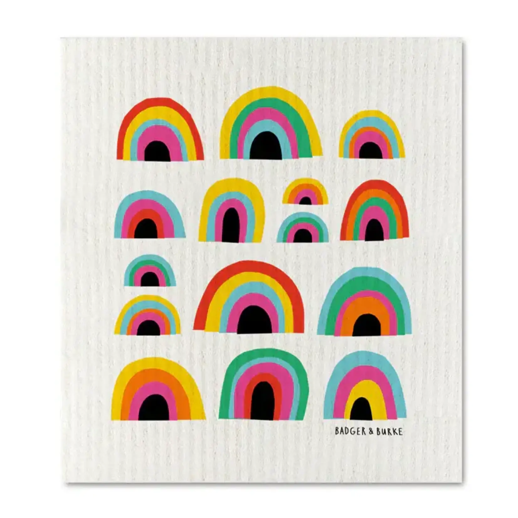 Badger & Burke Badger & Burke Rainbow Sponge Cloth