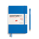 Leuchtturm Leuchtturm1917 Weekly Planner 2025, A5, Softcover - Sky