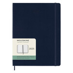 Moleskine Moleskine Classic 12 Month 2025 Weekly Planner,  XL Hard Cover - Sapphire Blue