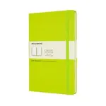 Moleskine Moleskine Classic Notebook, XL, Hardcover - Lemon Green, Plain