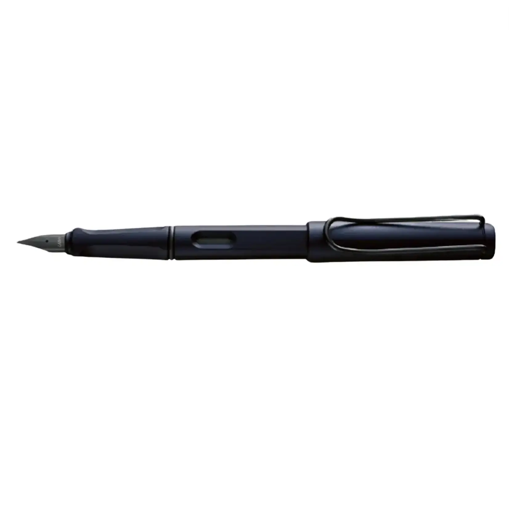 LAMY LAMY Safari Dark Steel Black Fountain Pen, Fine