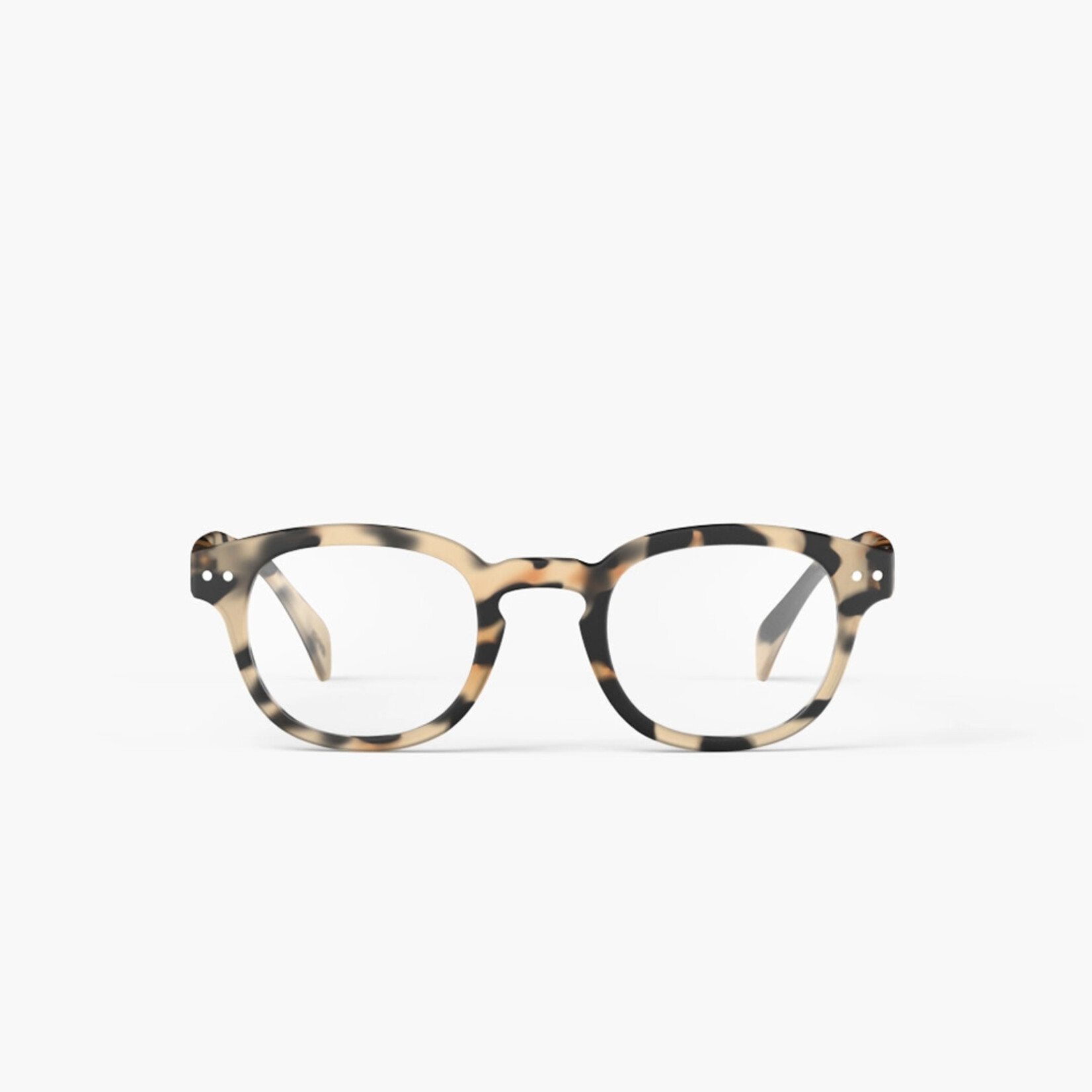 IZIPIZI IZIPIZI C Reading Glasses, Light Tortoise, 2.0