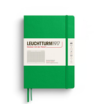 Leuchtturm Leuchtturm A5 Hardcover Notebook, Spring Leaf, Squared
