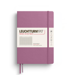Leuchtturm Leuchtturm A5 Hardcover Notebook, Dusty Rose, Squared