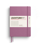 Leuchtturm Leuchtturm1917 Notebook, Medium (A5), Hardcover - Dusty Rose, Ruled