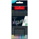 Faber-Castell Faber-Castell 12 Black Edition Metallic Colour Pencils