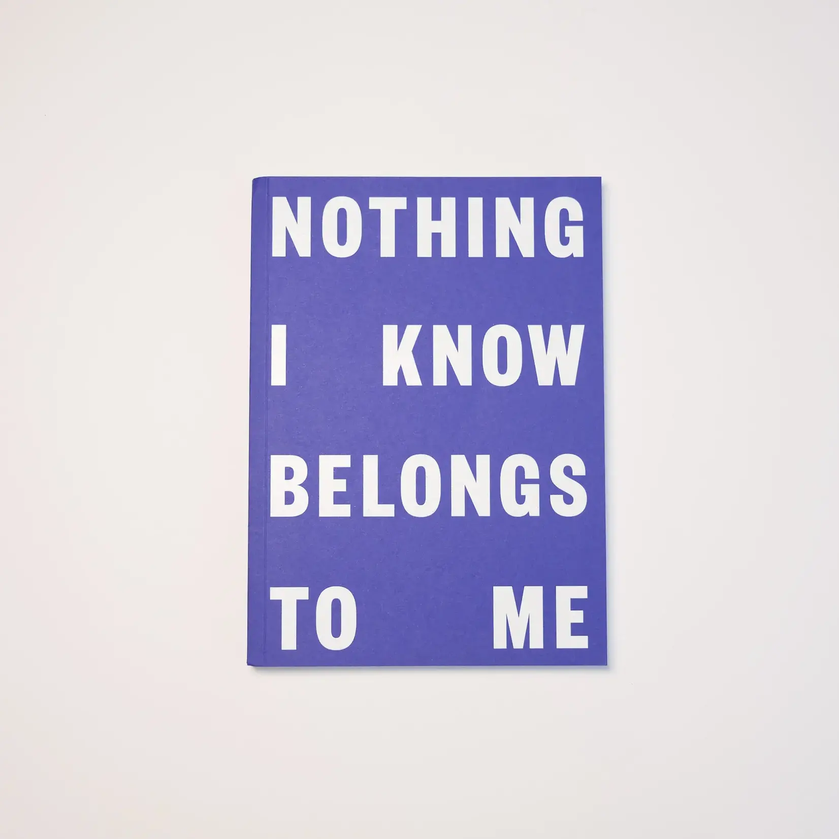 Nothing I Know Belongs to Me