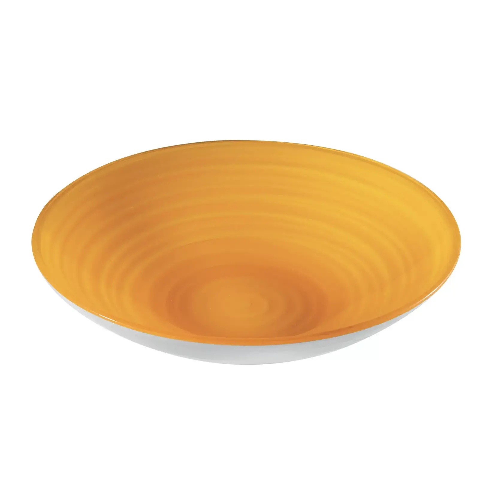 Guzzini Guzzini Centrepiece Fruit Bowl Twist, Yellow