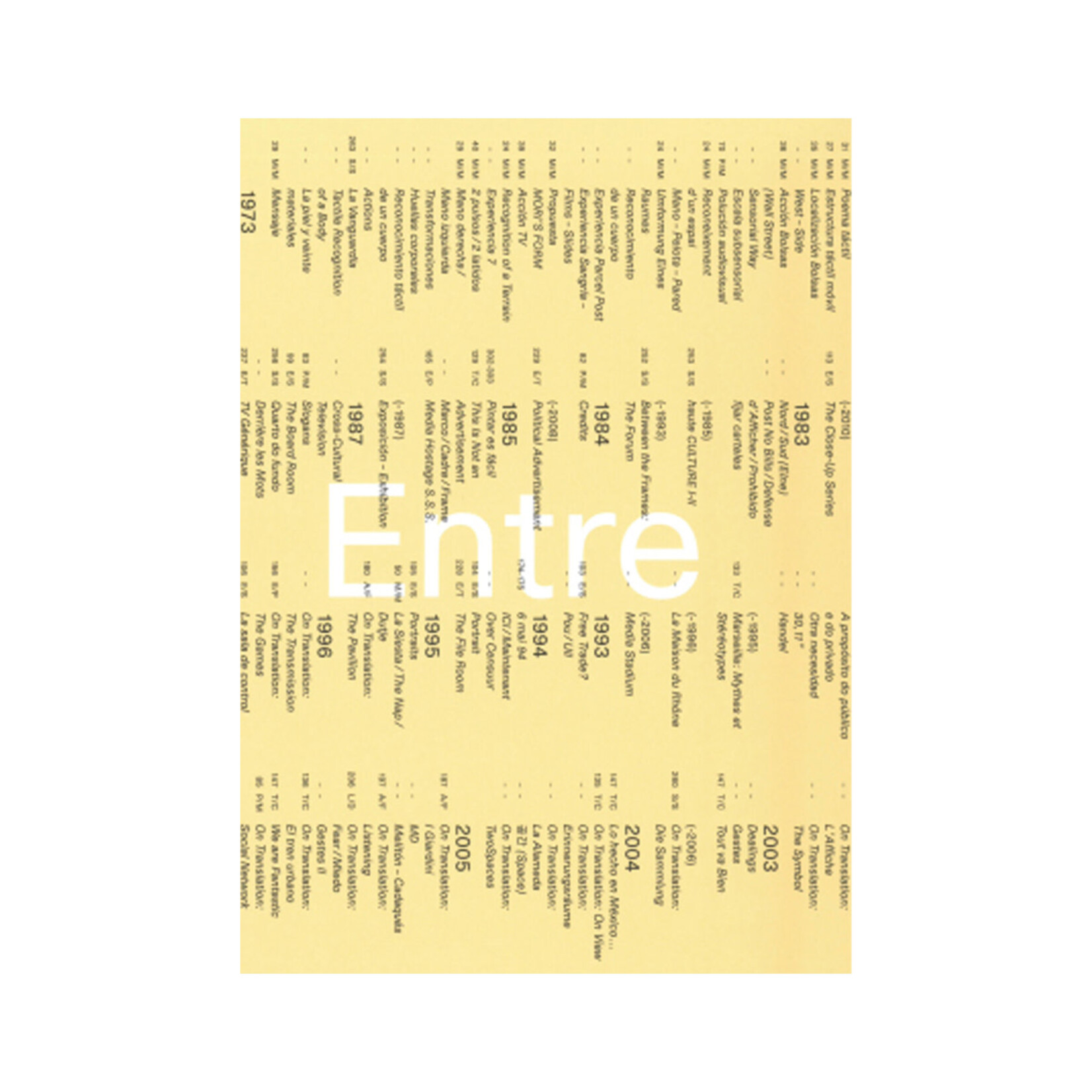 Actar Publishers Muntadas: Entre/Between