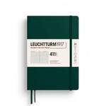Leuchtturm Leuchtturm A5 Hardcover 411 Notebook, Forest Green, Ruled