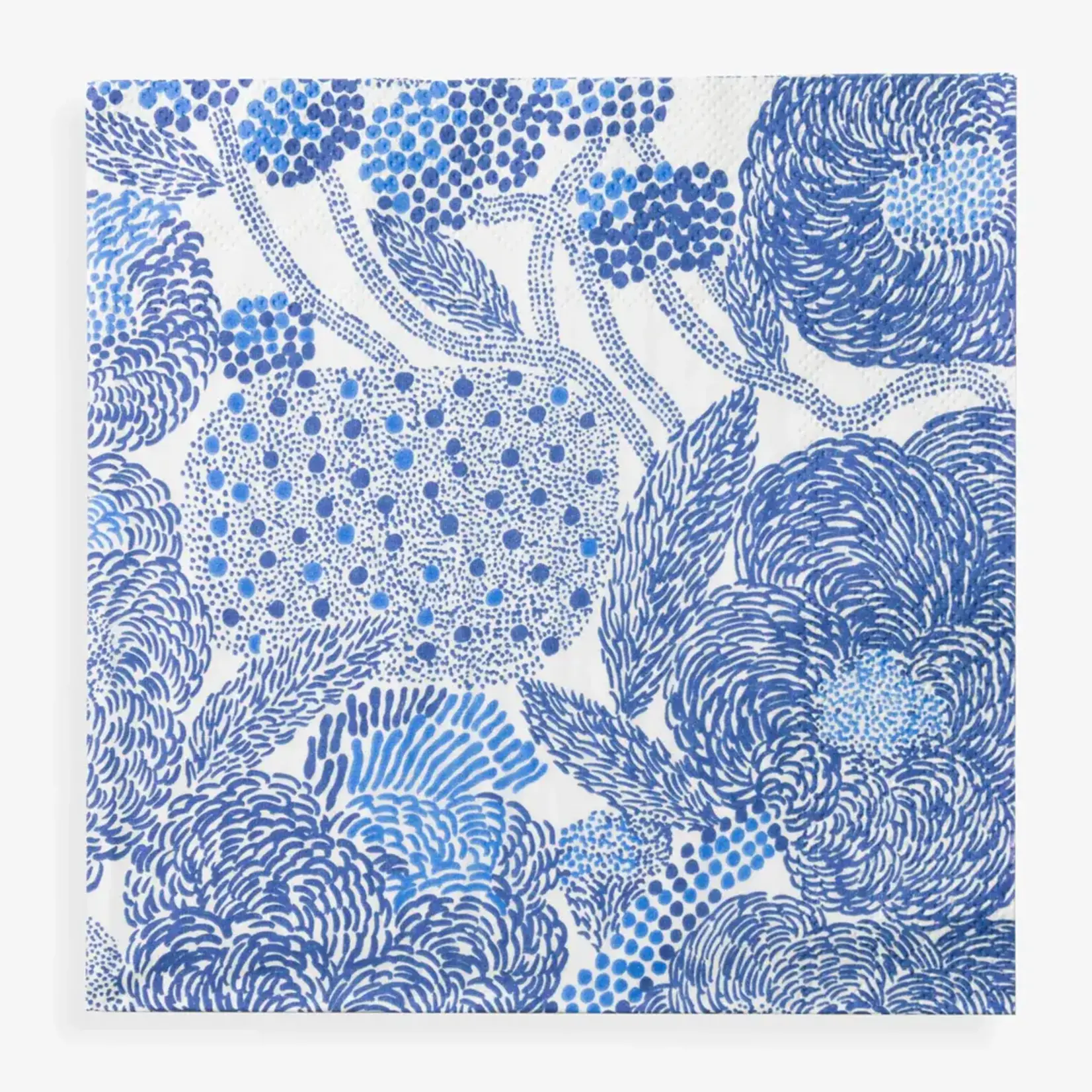 Marimekko Marimekko Lunch Napkins, Mynsteri Cream Blue