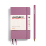Leuchtturm Leuchtturm Plain Pocket Hardcover Notebook, Dusty Rose