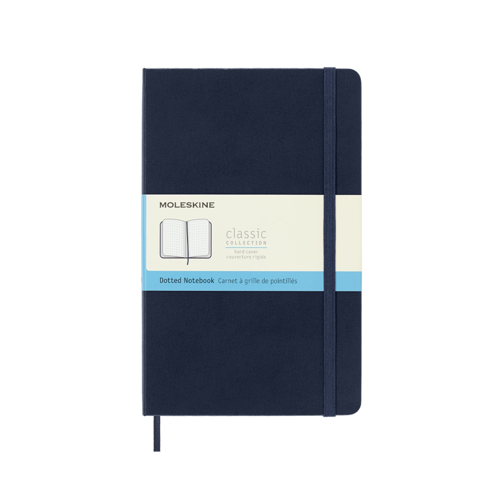 Moleskine Moleskine Classic Notebook, Large, Hardcover - Sapphire Blue, Dotted