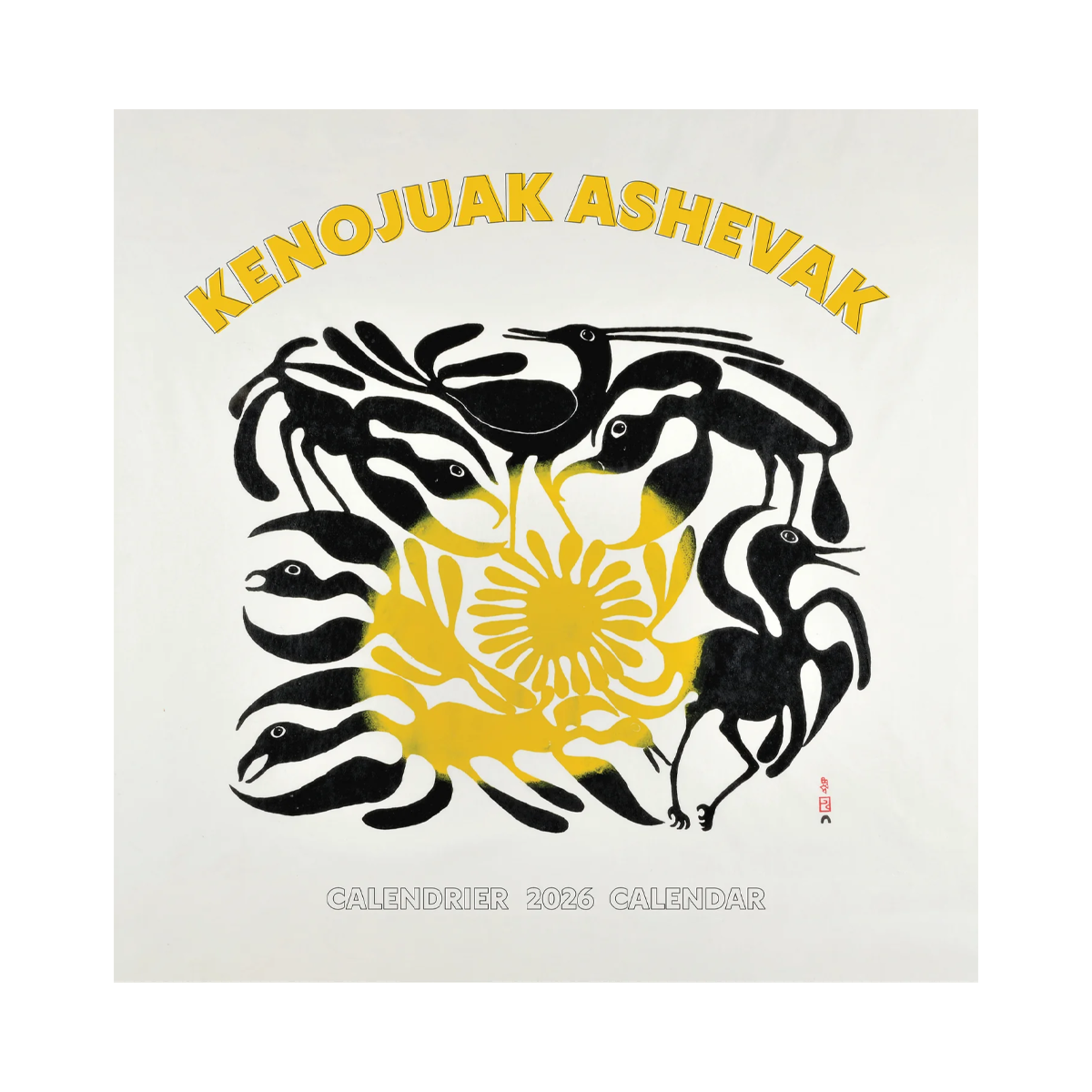 Kenojuak Ashevak 2026 Wall Calendar