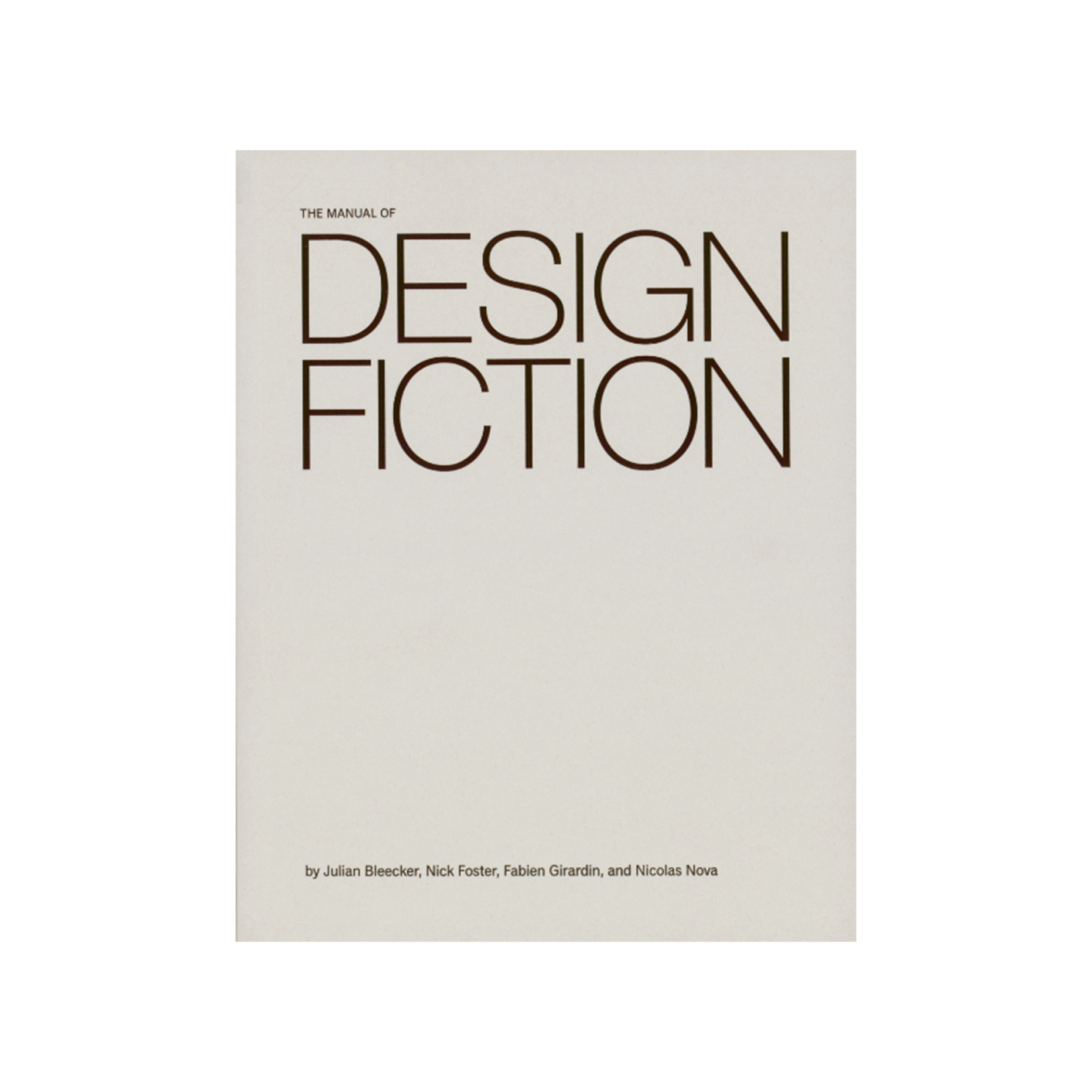 The Manual of Design Fiction (Grey Cover)