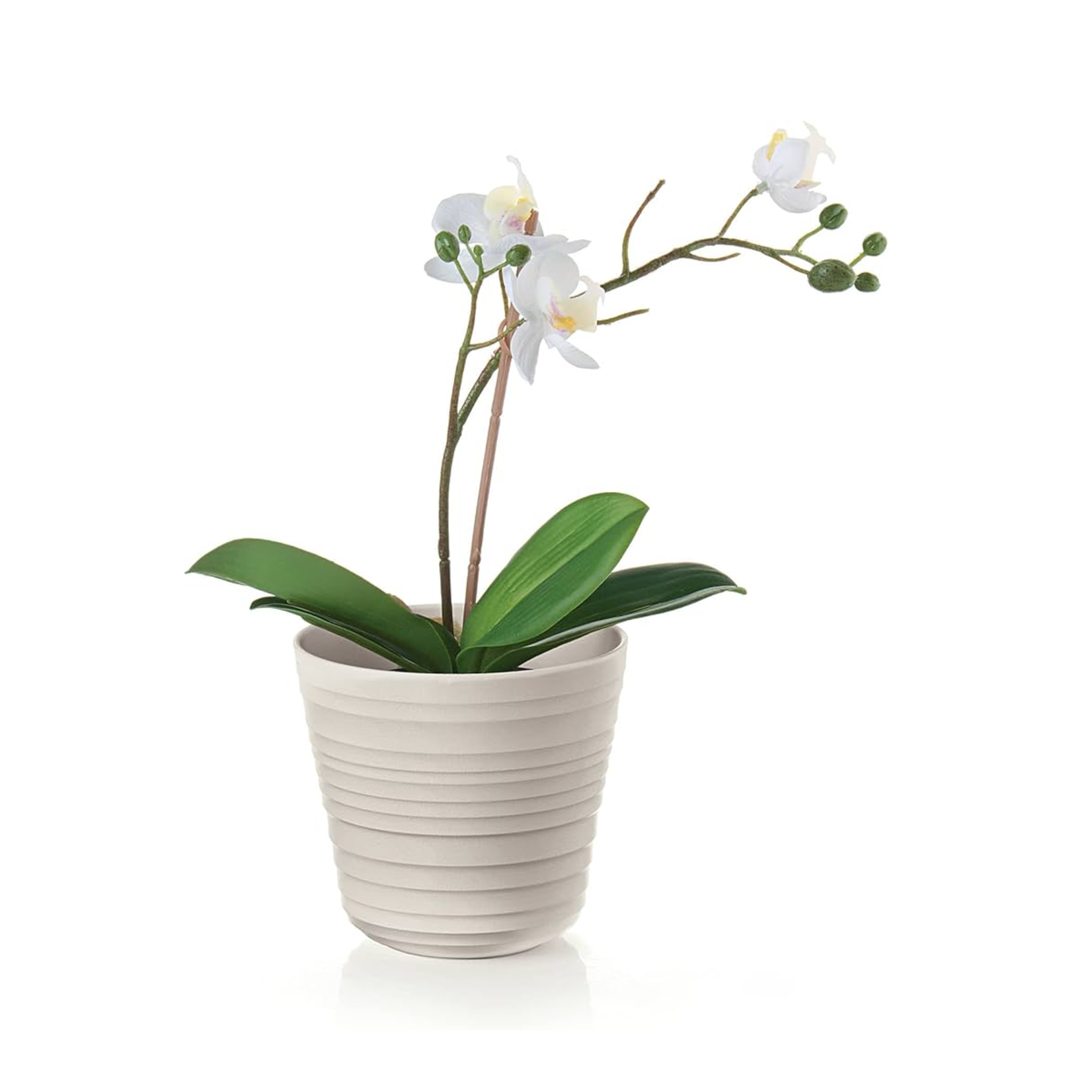 Guzzini Guzzini "Tierra" Single Planter - Milk White