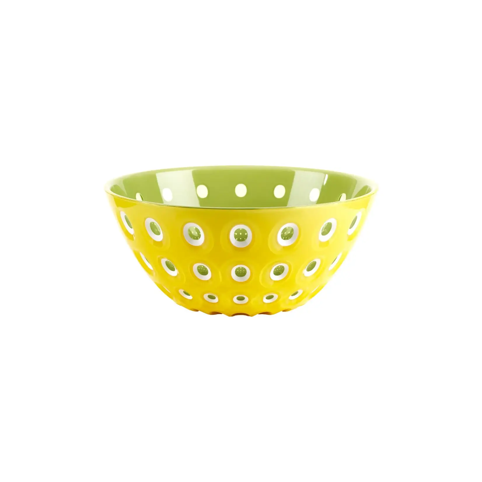Guzzini Guzzini Le Murrine Bowl, 20cm, Saffron Yellow/White/Water Lily Green