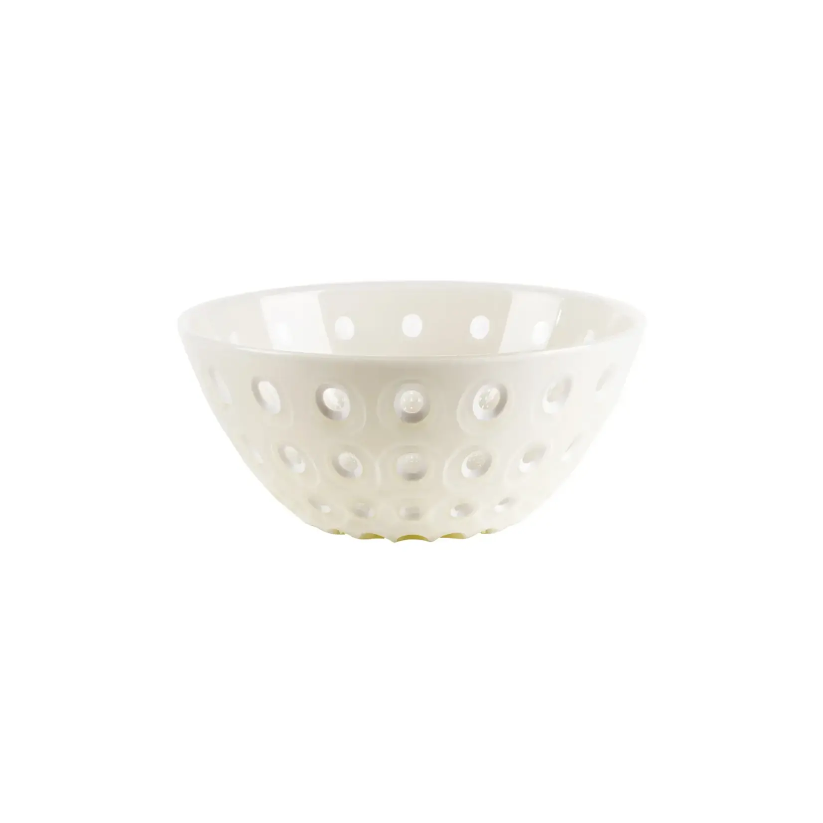 Guzzini Guzzini Le Murrine Bowl, 20cm, Pearl/White