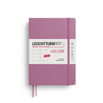Leuchtturm Leuchtturm1917 Weekly Planner 18 Months 2025 - 2026, A5, Hardcover, Dusty Rose