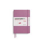Leuchtturm Leuchtturm Weekly Planner 2026, A5, Hardcover - Dusty Rose