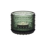 Iittala Kastehelmi Tealight Candleholder 64mm 2.52" Pine Green