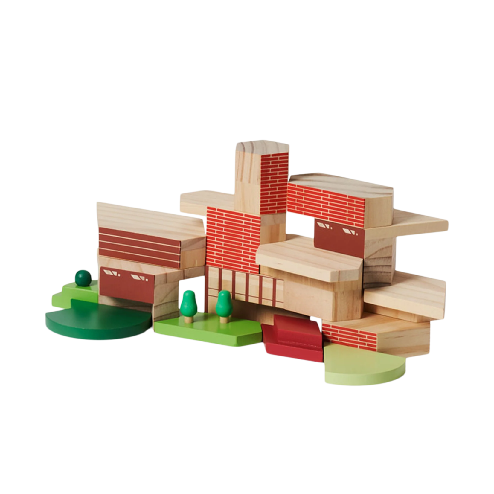 AREAWARE Areaware Blockitecture: Frank Lloyd Wright - Usonian