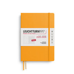 Leuchtturm Leuchtturm1917 Weekly Planner 18 Months 2025 - 2026, A5, Hardcover, Rising Sun